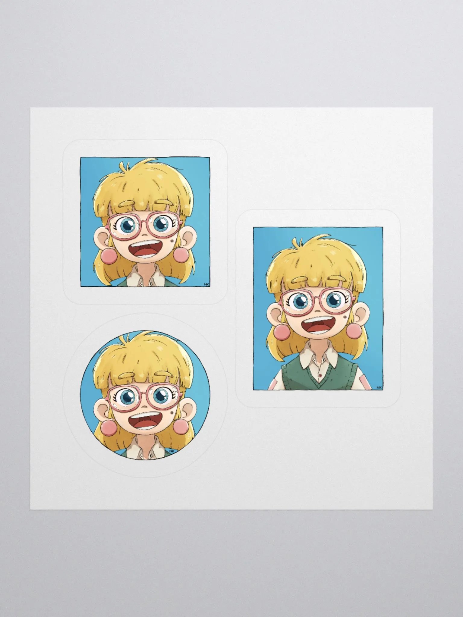 Lily | Kiss Cut Stickers product image (1)