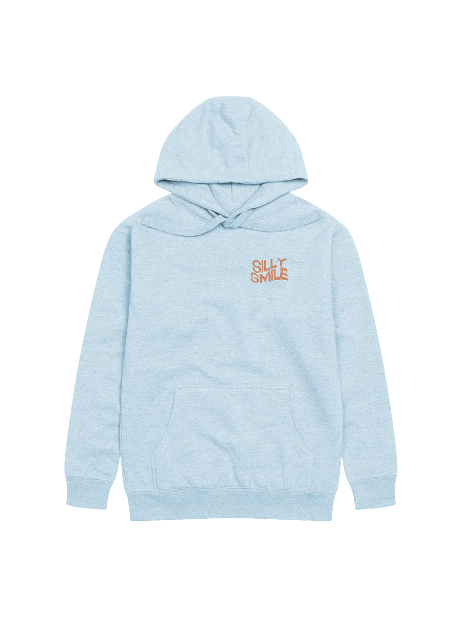 Silly Smile Hoodie Blue product image (1)