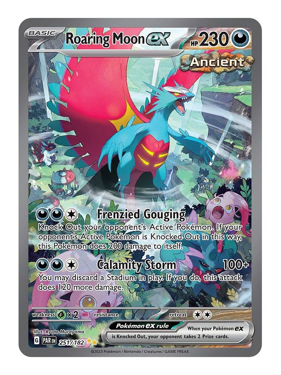 Roaring Moon ex - 251/182 (Special Illustration Rare) [Paradox Rift] product image (1)