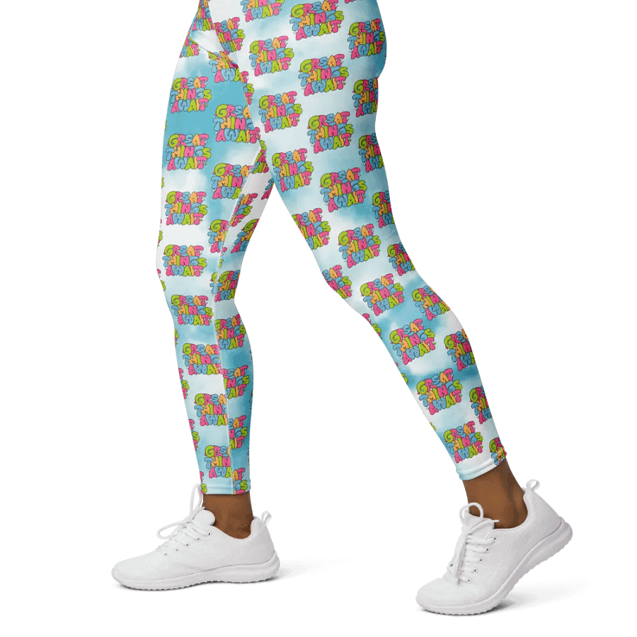 Great things await leggings product image (3)
