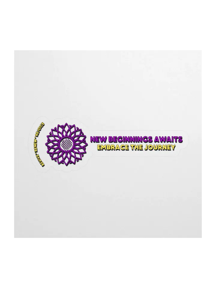 Revive & Renew Floral Sticker product image (1)