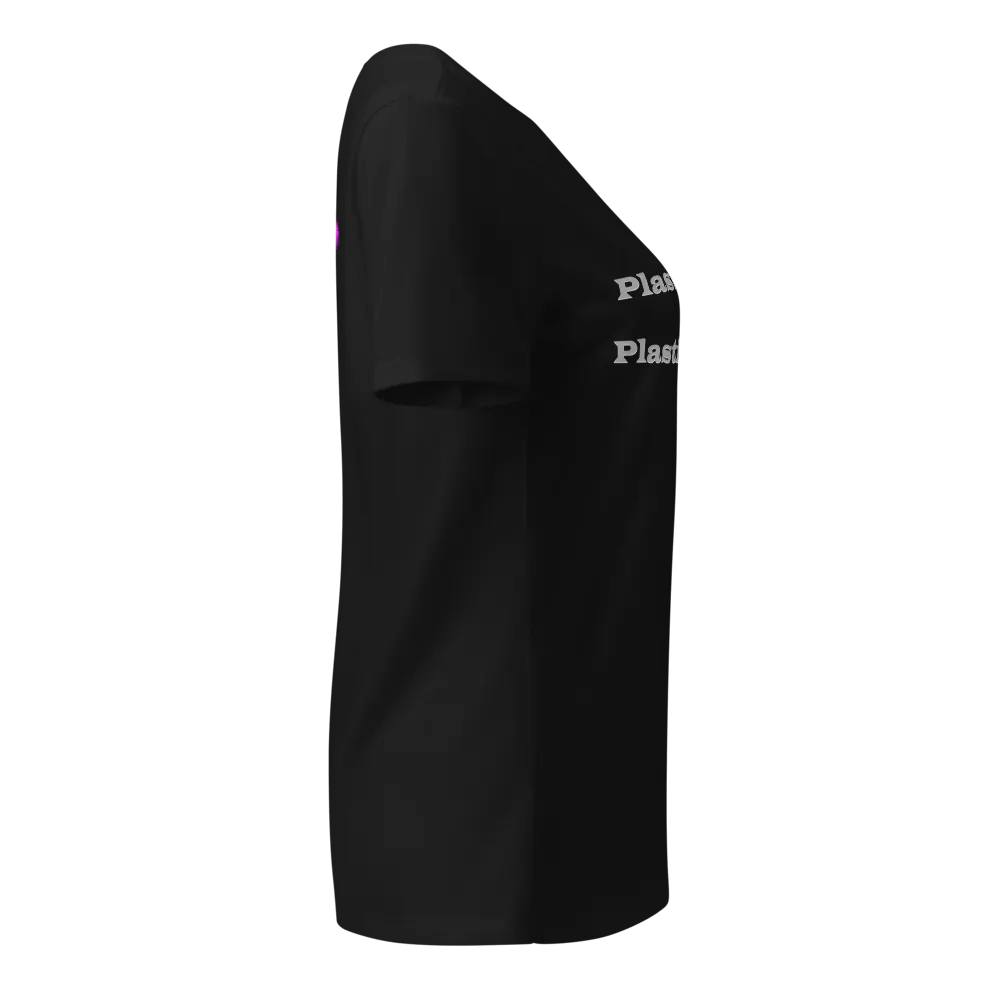 Plastic within Plastic with out Women's V-Neck T-Shirt product image (8)