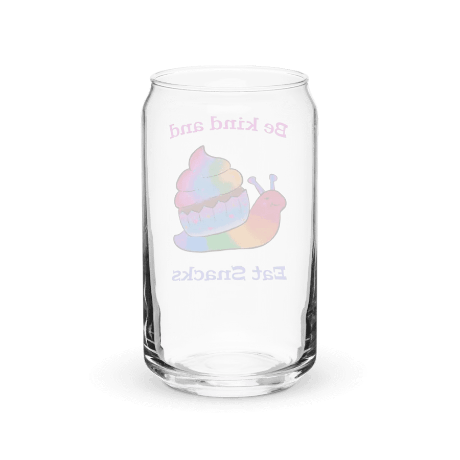 Rainbow Cupcake Snail Glass Tumblr product image (38)