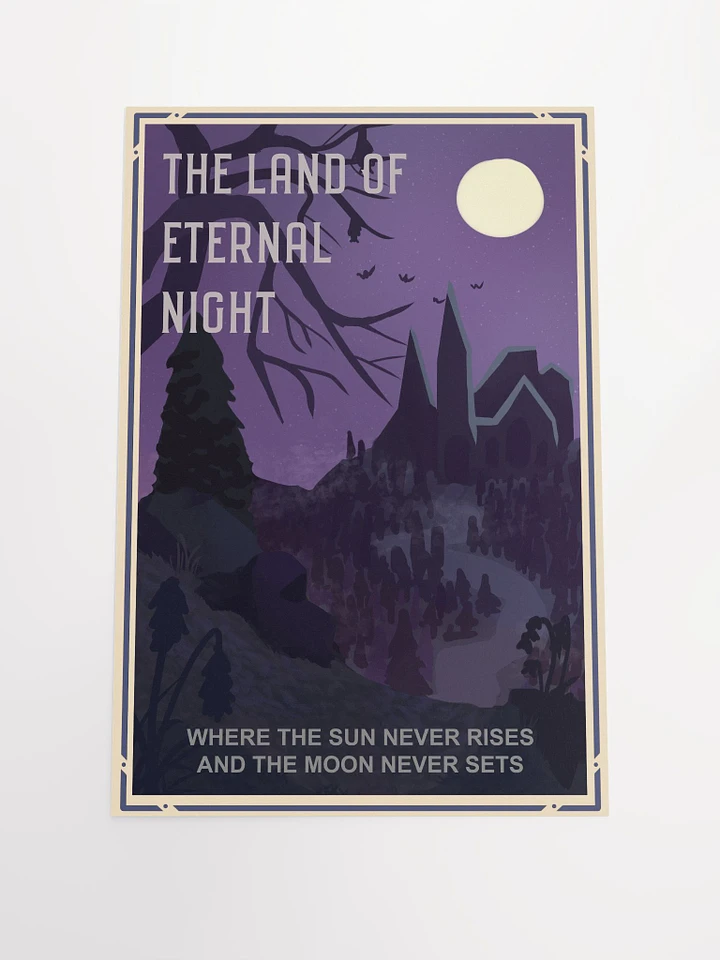 Land of Eternal Night Travel Poster product image (3)