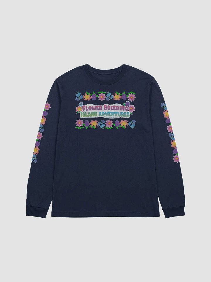 Flowery Flower Breeding Island Adventures - long sleeve tee with flowery sleeves product image (42)
