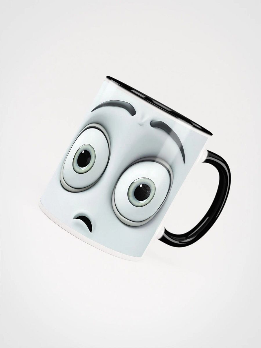 Surprised/Worried Expression Mug: Start Your Day with a Twist! product image (8)