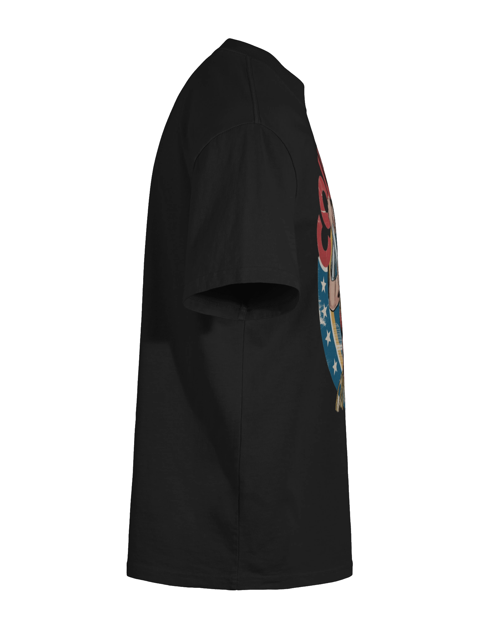 Wonder Woman Courage Eclipse Oversized Faded T-Shirt product image (11)