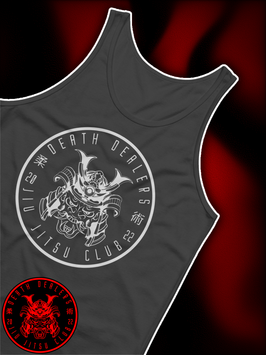 Death Dealers - Round Logo Tank (White) product image (1)