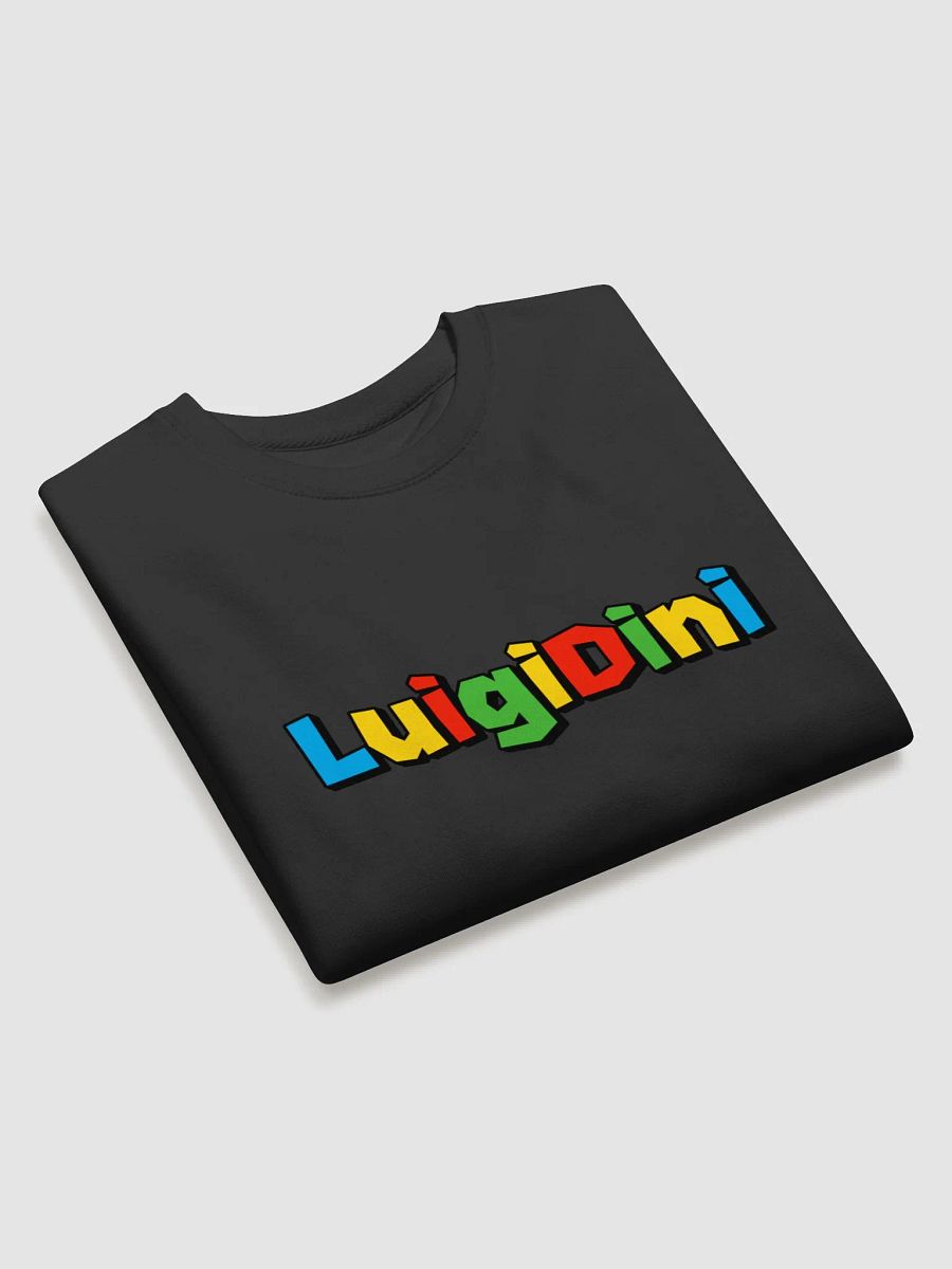 LuigiDini Sweatshirt (Mario Font) product image (3)
