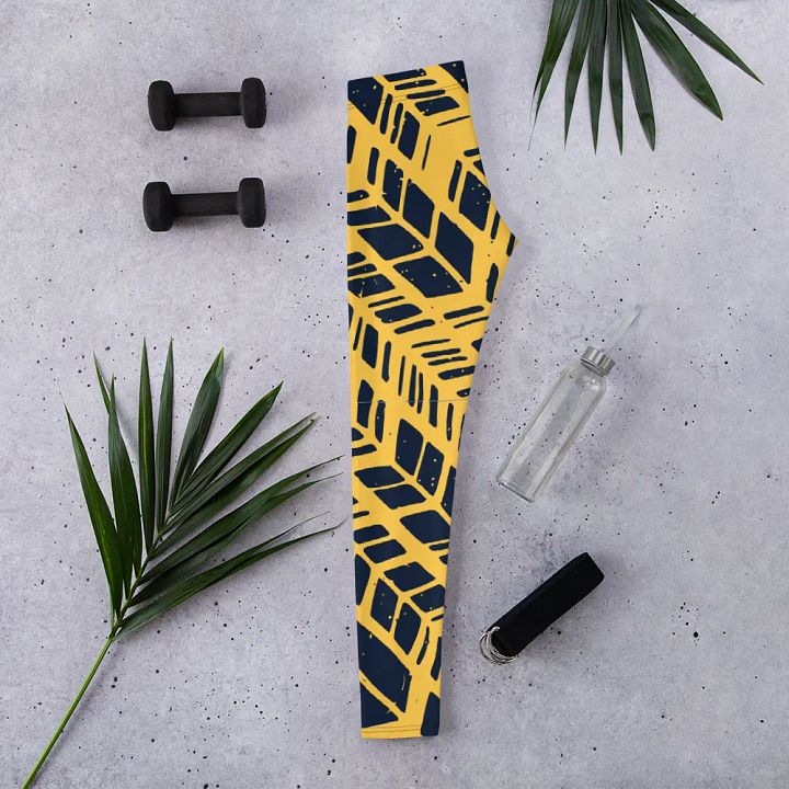Dynamic Geometric Fusion Leggings product image (2)