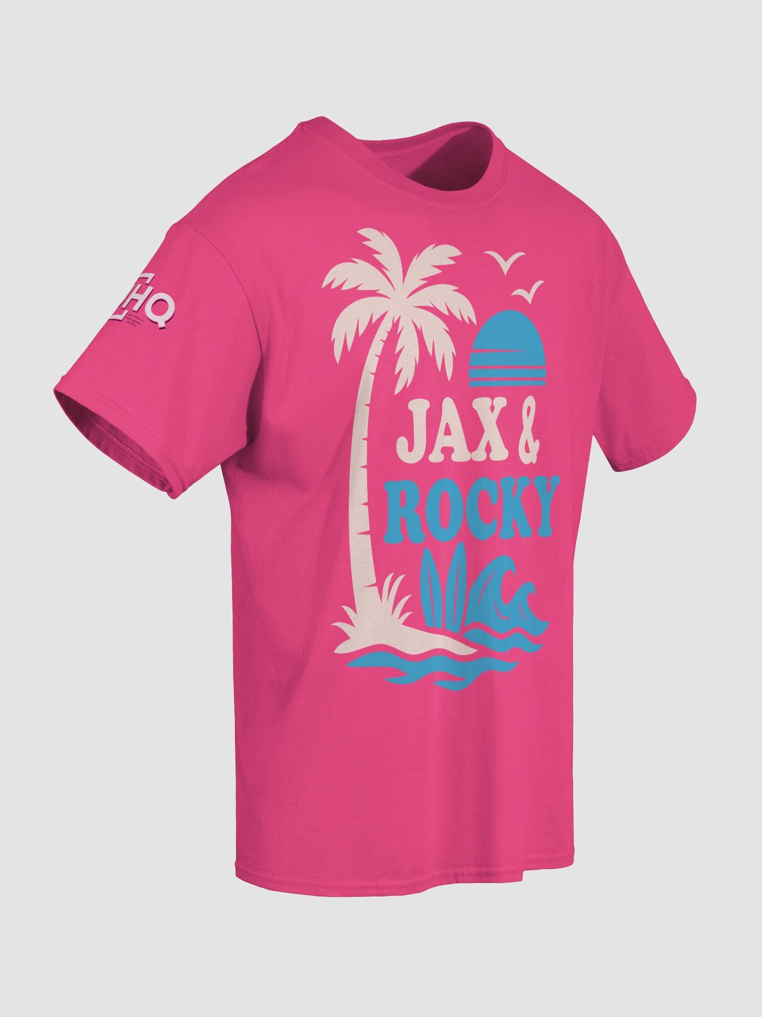 Tropical Vibes Jax & Rocky Graphic Tee product image (4)