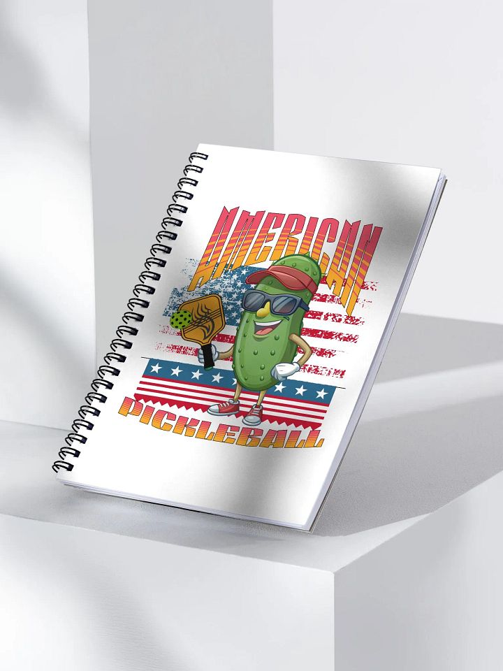 American Pickleball Spiral Notebook product image (2)