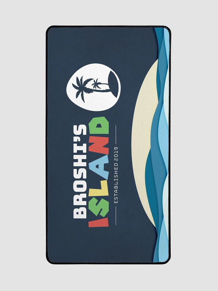 Broshi's Island Deskmat 15.5x31.5 Inches product image (2)