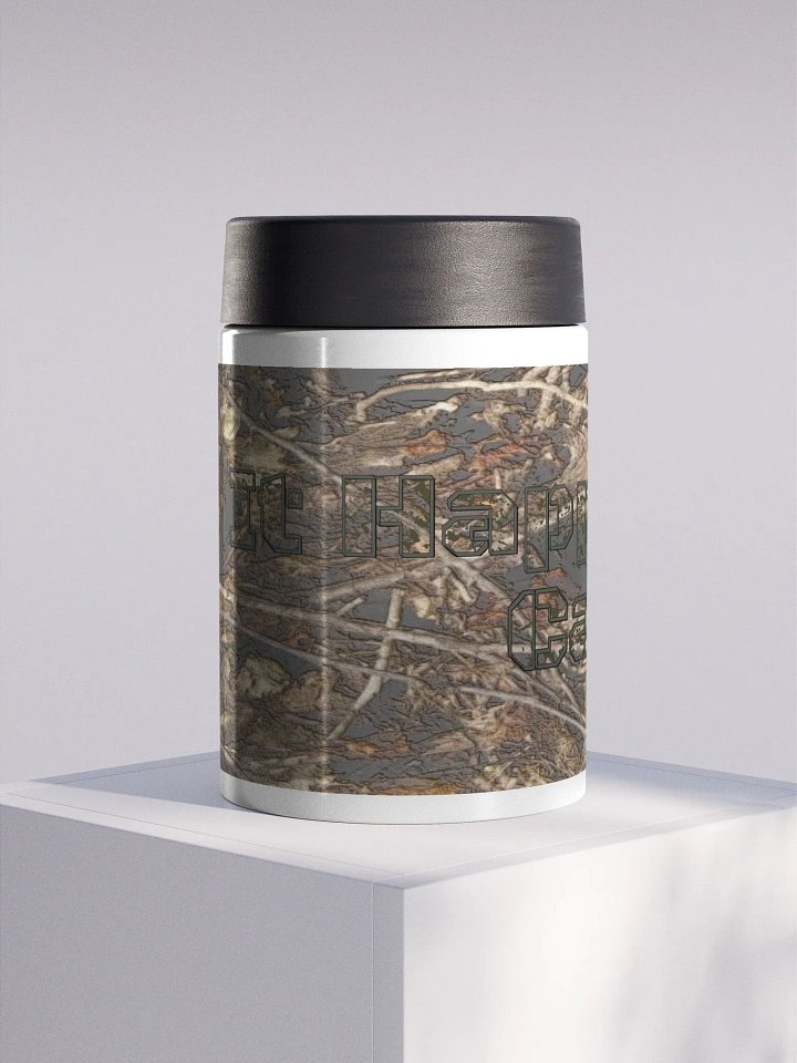 Stainless Steel Koozie - Dead Split - It Happennnns Camo product image (1)