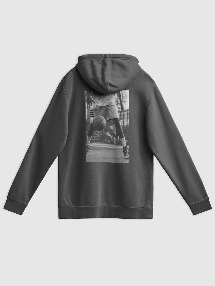 "Handles" Basketball Graphic Pigment Dyed Hoodie - 05945 product image (2)