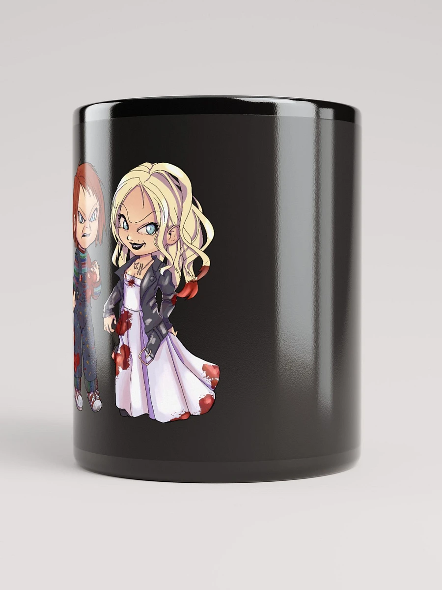 Chucky and Tiffany Black Glossy Mug product image (5)