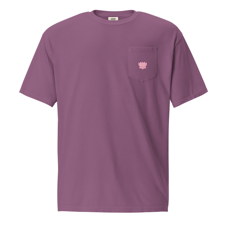 Golden Lotus Symbol Pocket Tee product image (1)