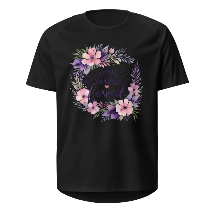 Blossoming Love Unisex Sports Jersey product image (1)