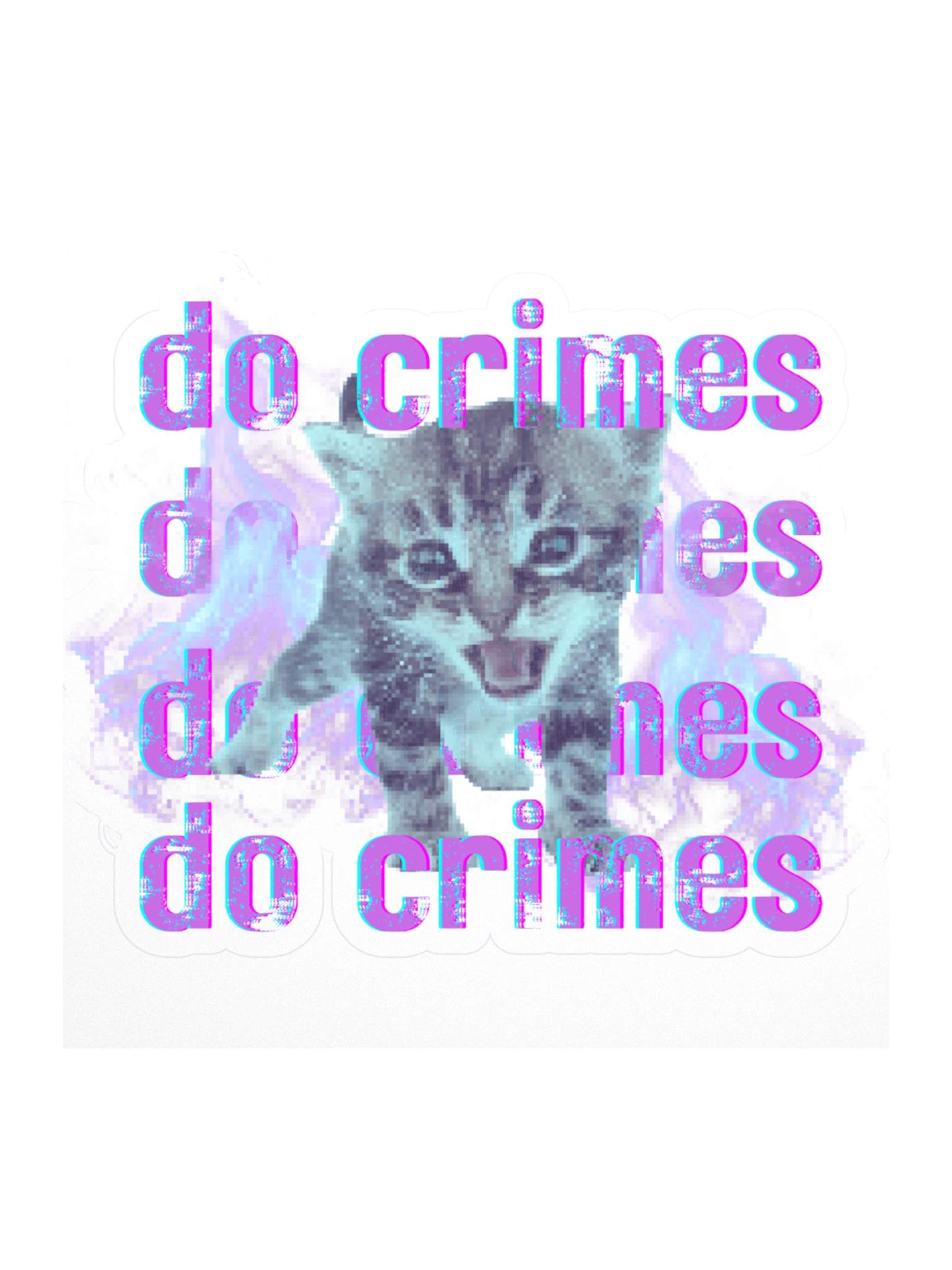 Do crimes sticker product image (1)