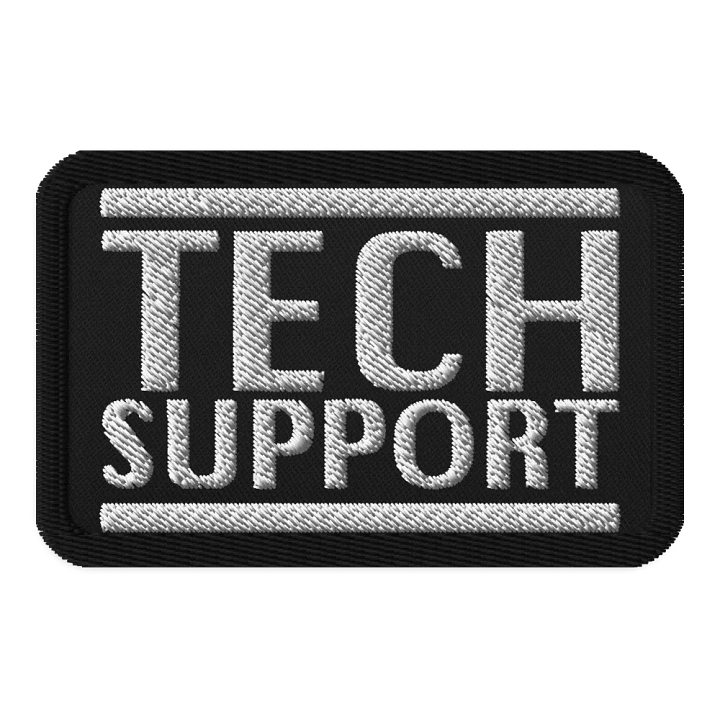 Tech Support Embroidered Patch product image (1)