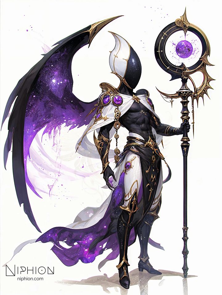High-Resolution Digital Art – Nebula Archangel, Character Design #17 product image (1)