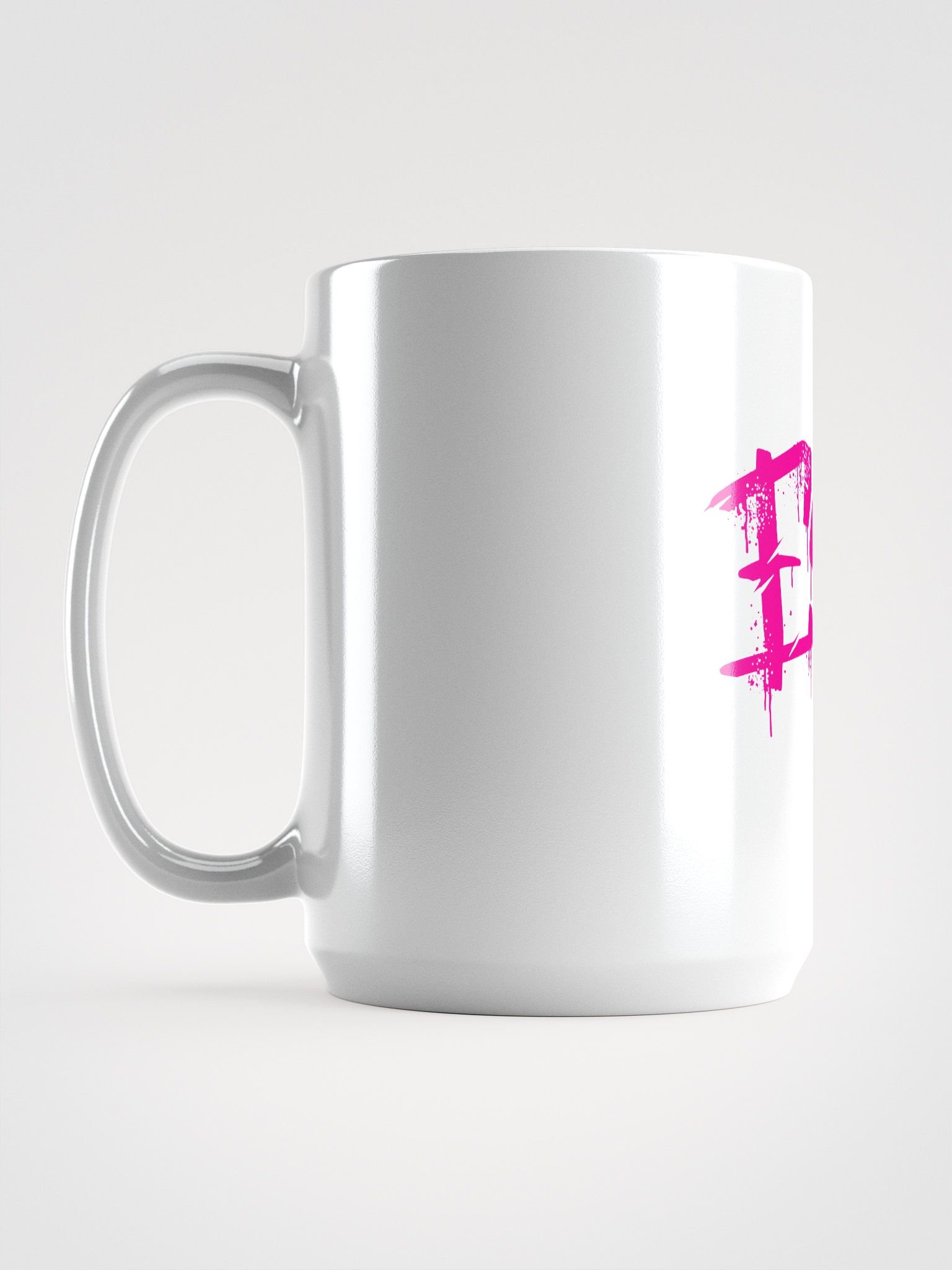 Explorer 4 Ever Pink White Glossy Mug product image (6)