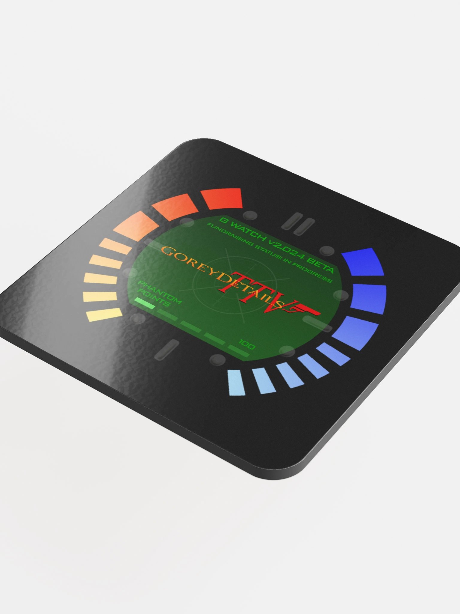 The name's Gorey, Shawn Gorey - Glossed Cork Coaster product image (4)