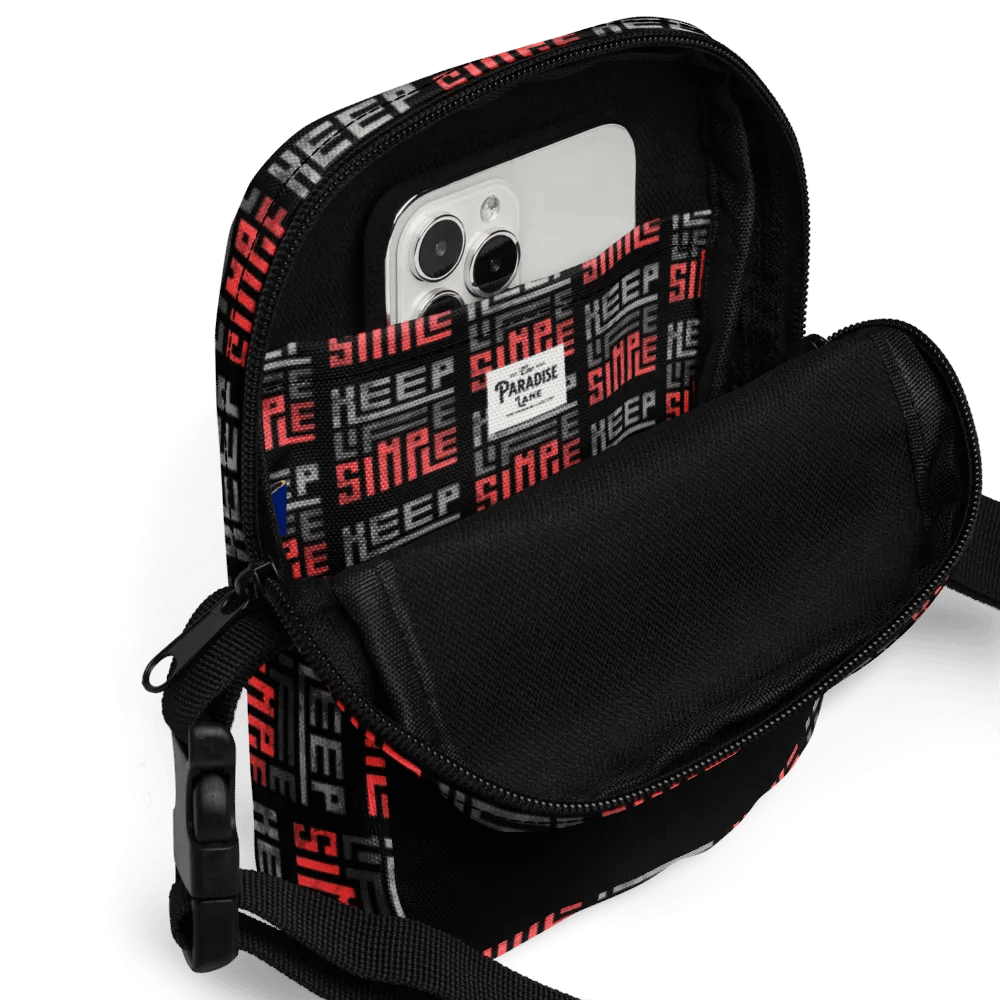 'Keep Life Simple' Utility Crossbody Bag product image (9)