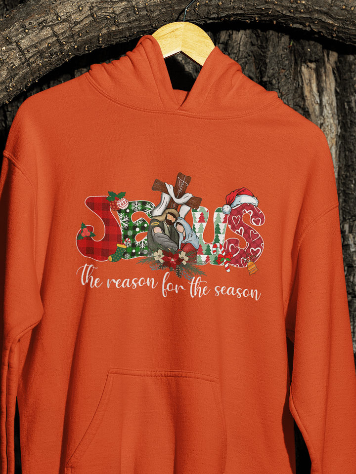 Jesus Is the Reason for the Season Christmas Hoodie product image (33)