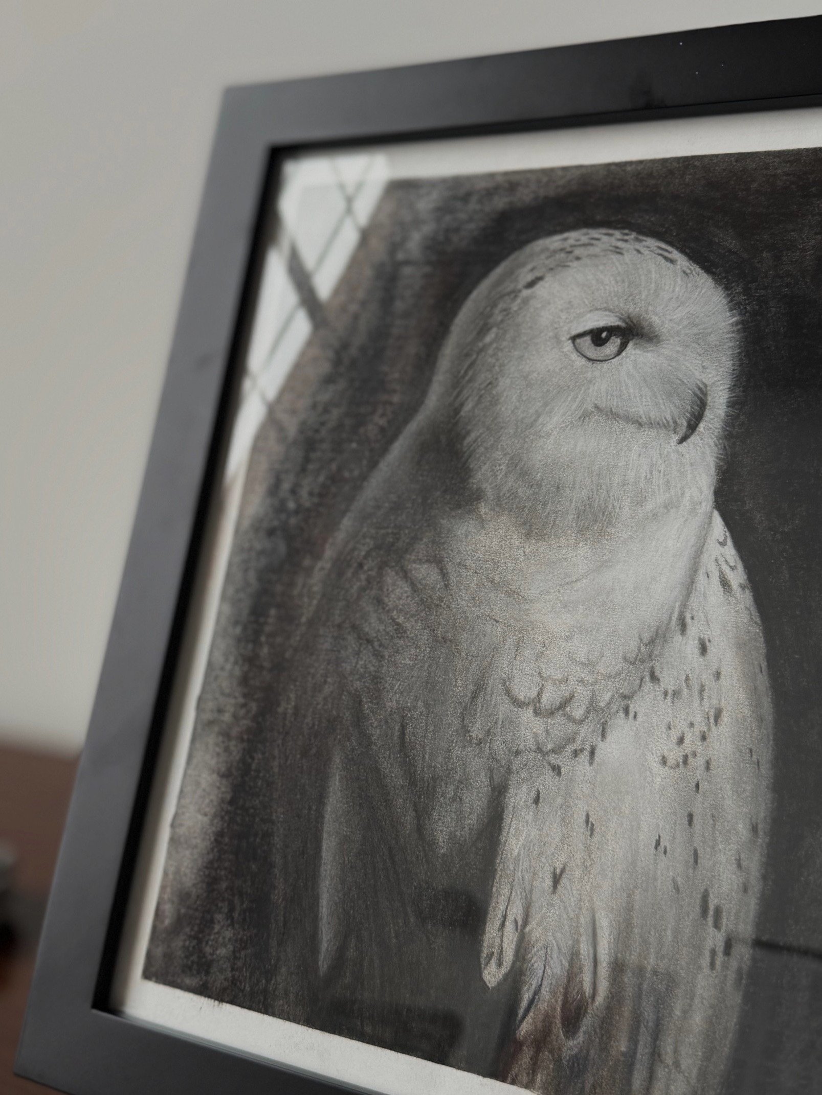 Original Snowy Owl Drawing (1 of 1) product image (2)