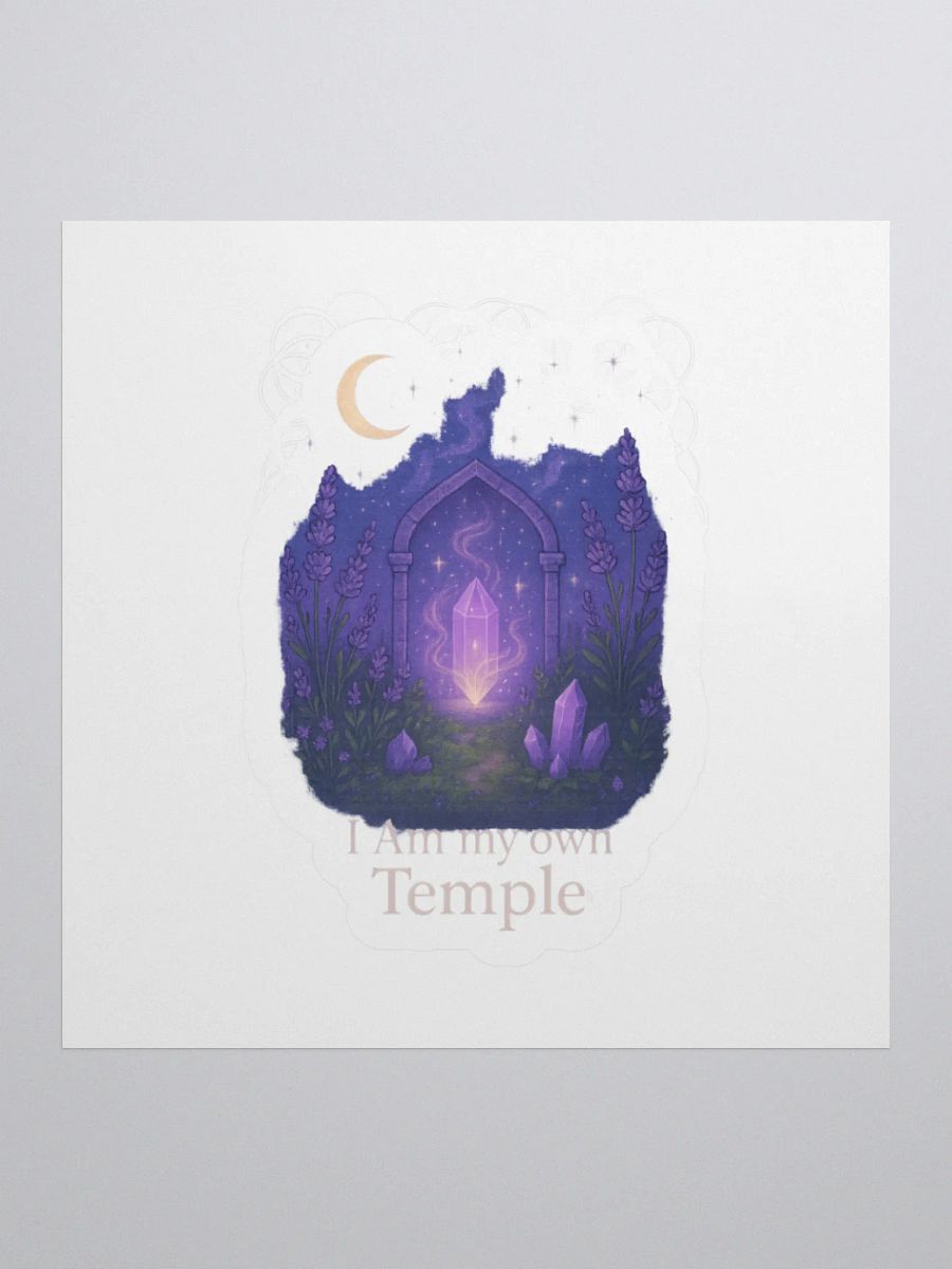 I Am My Own Temple Sticker product image (2)