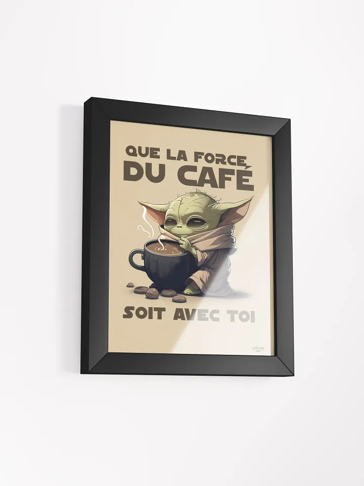 La force du café - Affiche encadrée product image (1)