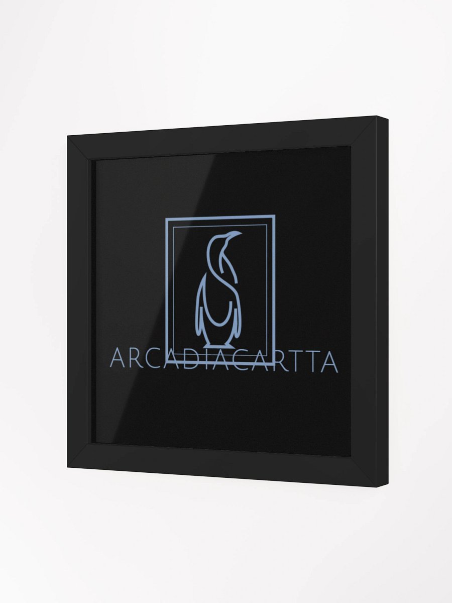 Monochrome Penguin Minimalist Poster (Logo) product image (7)