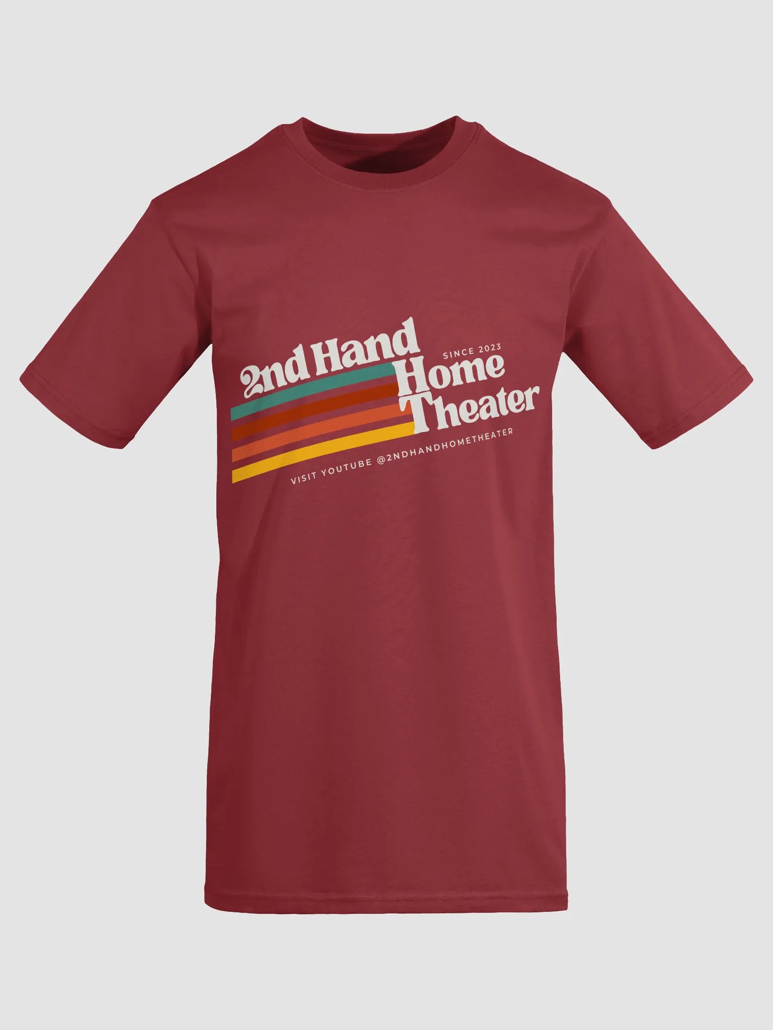 Retro Second Hand Home Theater Text T-shirt product image (18)