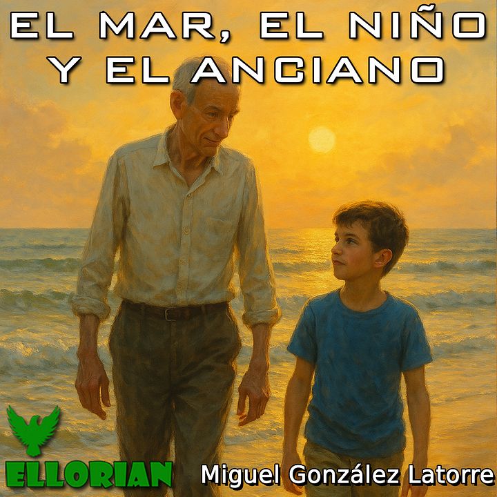 El mar, el niño y el anciano Audiolibro digital product image (1)
