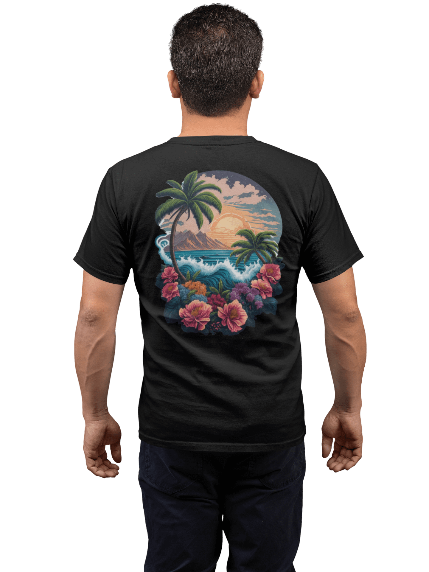 Sunset Serenity Short Sleeve: Beach Bum Edition product image (1)