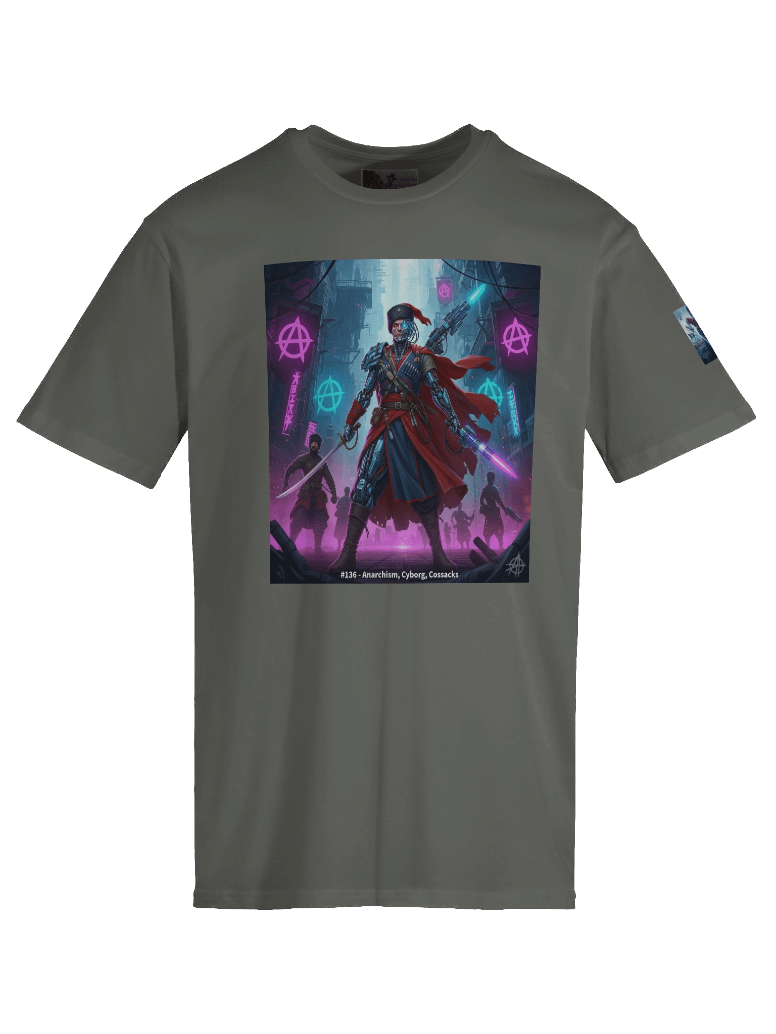 #136 - The Cyber-Cossack Tee product image (15)