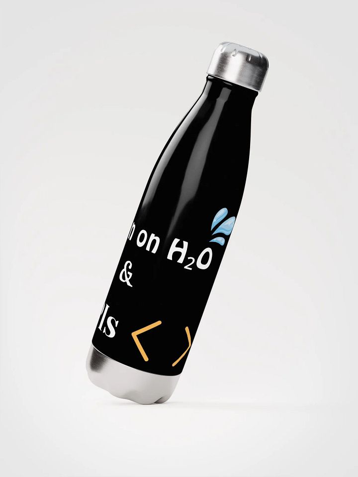 Glossy Bowling Pin Stainless Steel Water Bottle product image (2)