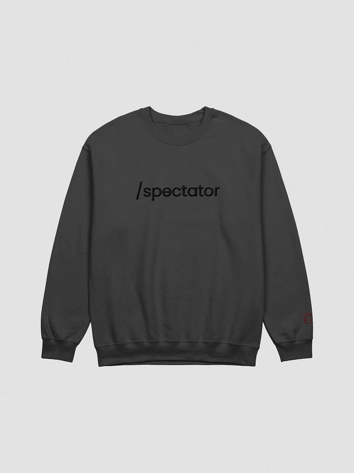 /spectator album embroidered crewneck product image (1)