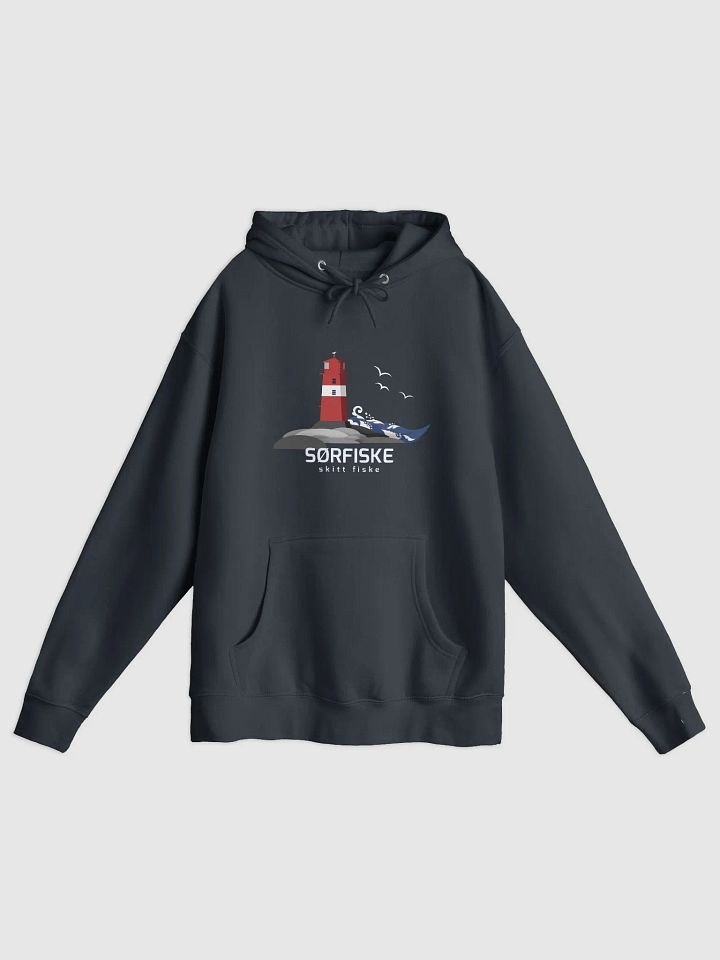 Sørfiske Genser Navy Blå - Stor Logo product image (1)