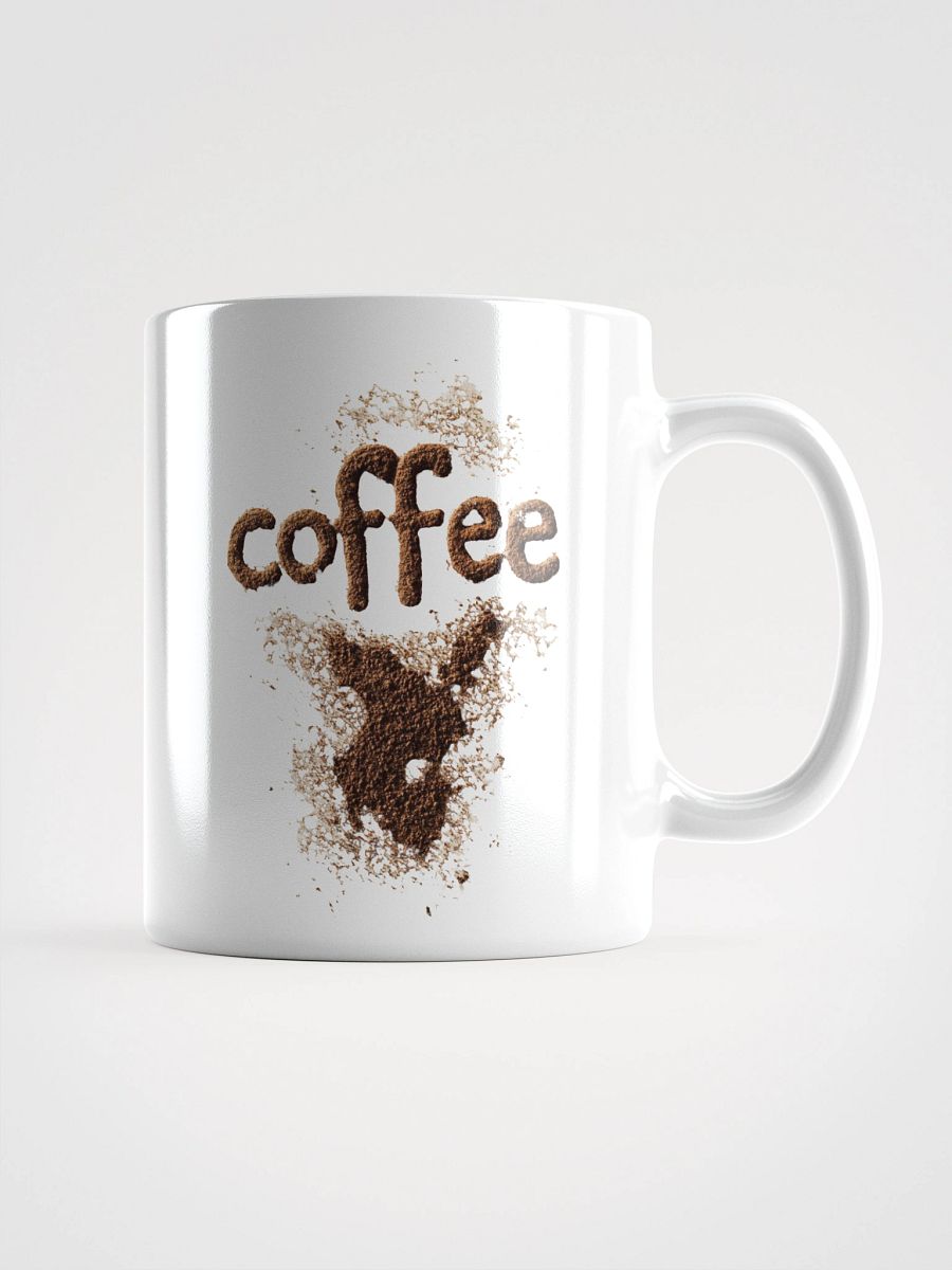 Coffee Lover's White Glossy Mug product image (2)
