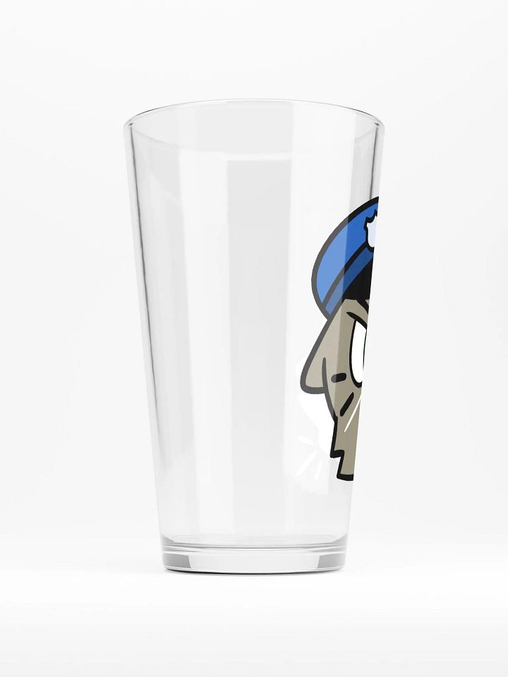 Officer Kitty Cat Pint Glass product image (2)