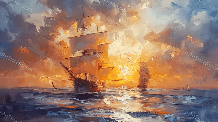Sailing into the Sunset product image (1)