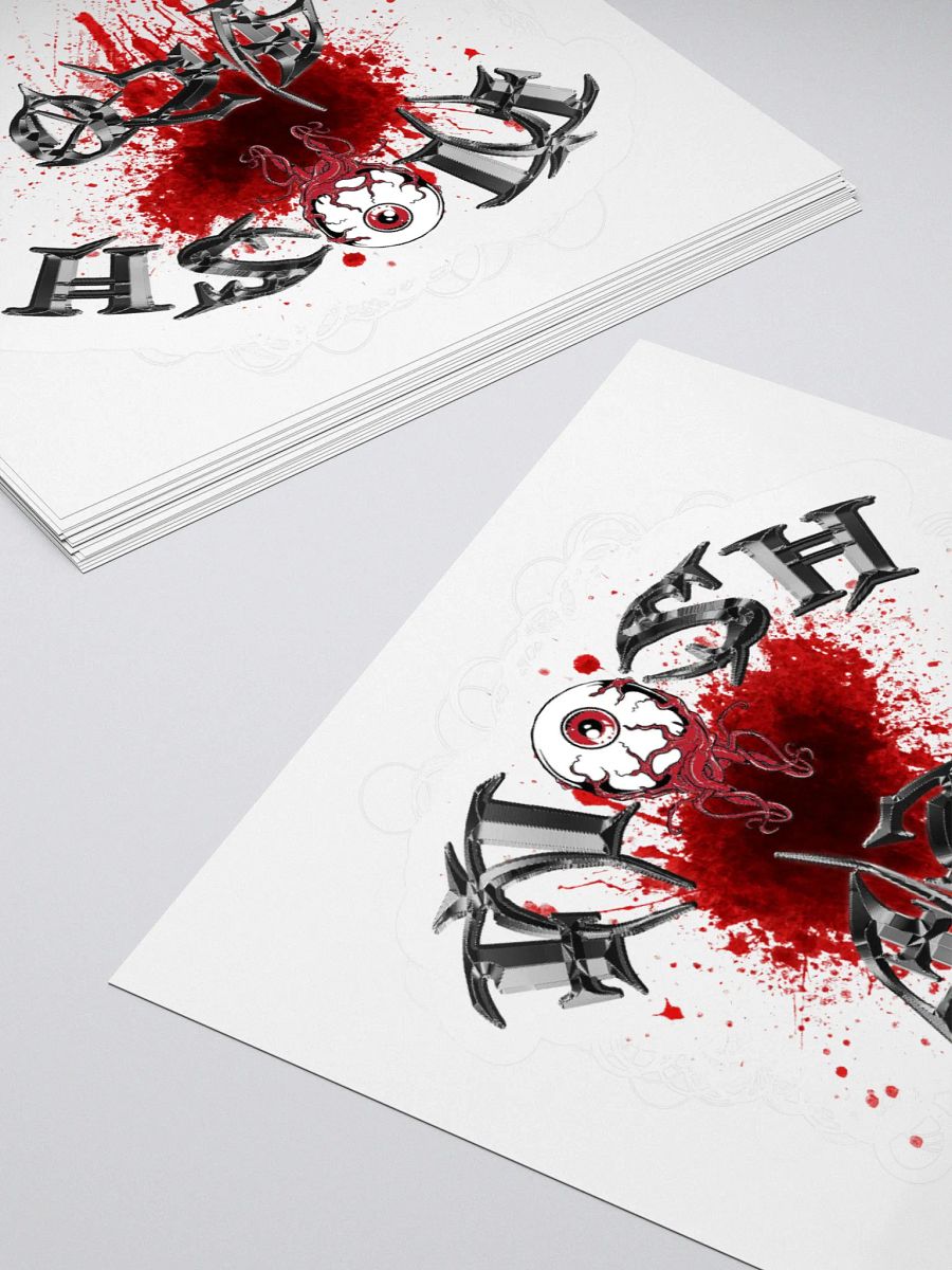 BLOODSPLAT 420 LOGO STICKER product image (4)