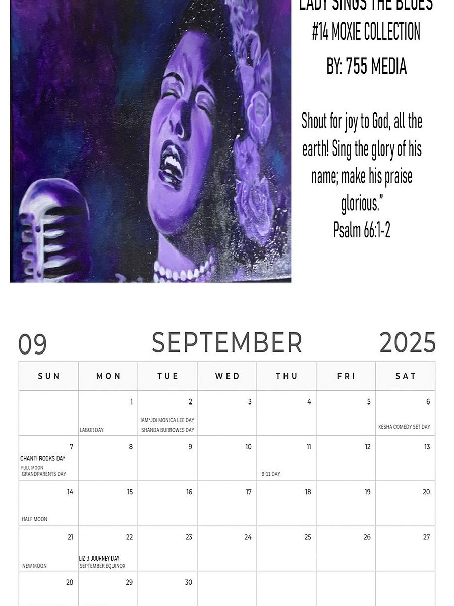 WE THRIVE IN 2025 CALENDAR product image (6)