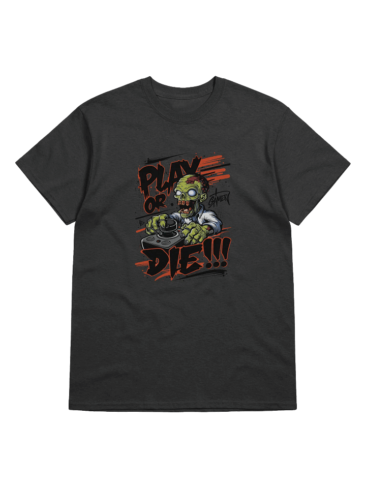 Play or Die! Heavyweight Printed T-Shirt product image (1)