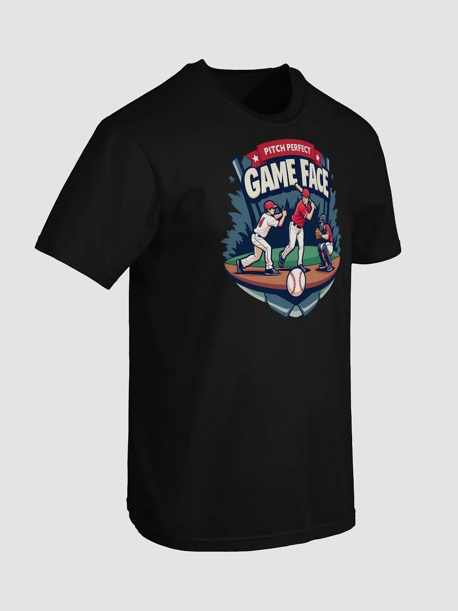 Game Face Baseball Scene T-Shirt product image (7)