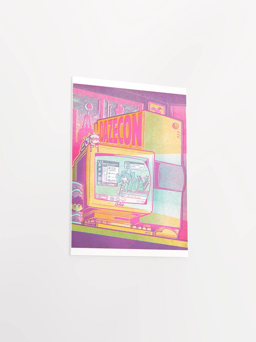 DazeCon Gamer Setup Poster product image (5)