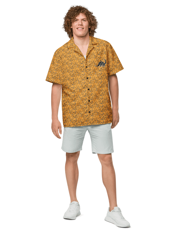 Dino Nuggies Buttoned Hawaiian Shirt product image (2)