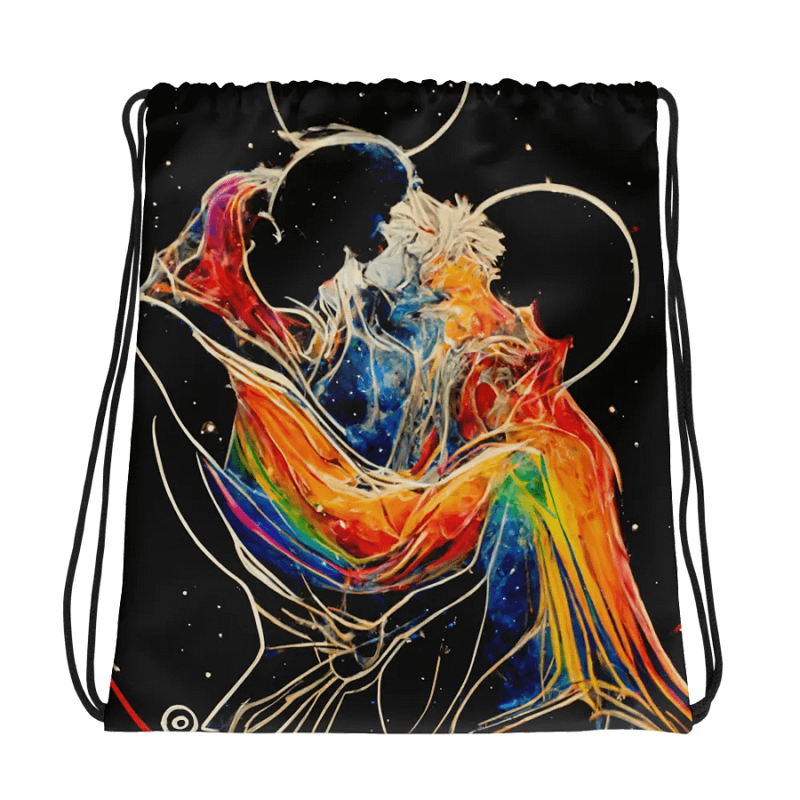 Celestial Fusion Drawstring Bag product image (1)